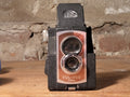 Ross Ensign Ful-Vue Super 620 boxcamera uit de jaren 50 – vintage analoge camera bij De Majum Rotterdam