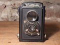 Voigtländer Brillant 6x6 120 Filmcamera met Voigtar 7.5cm lens – vintage analoge camera bij De Majum Rotterdam