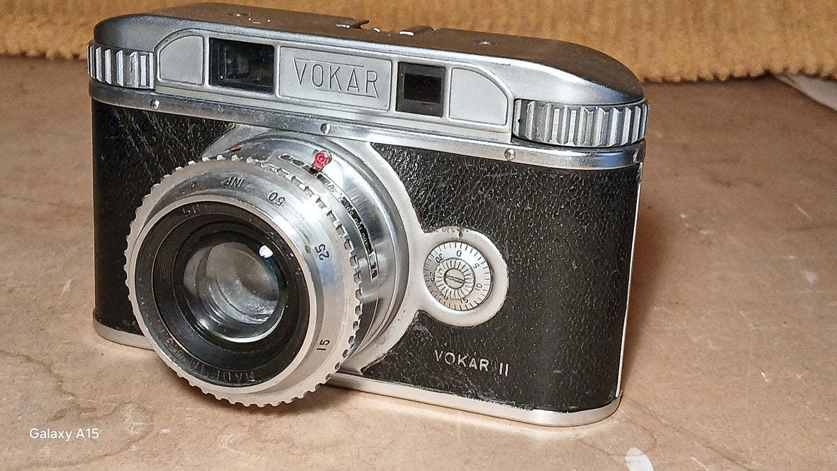 Vokar II 35mm Rangefinder Camera – Vokar Anastigmat 50mm f/2.8 – USA ca. 1947 – foto 2