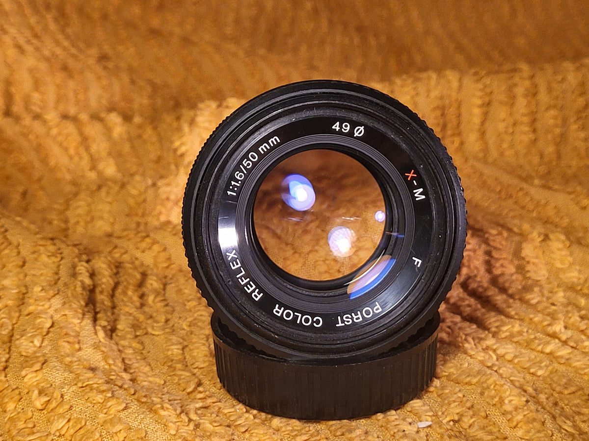 Porst Color Reflex X-M F 1.6/50mm lens voor Fujica X