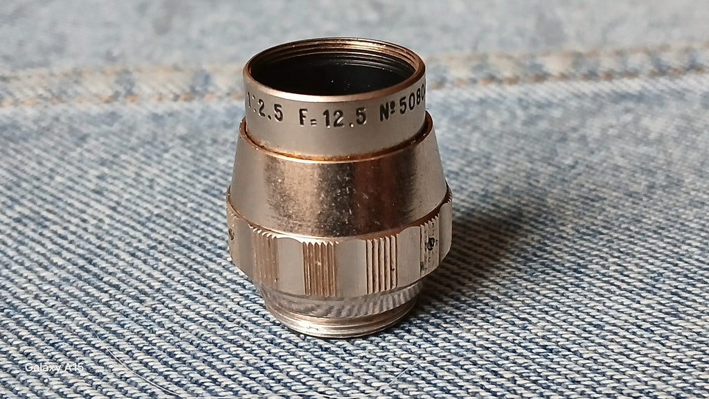 Boyer Saphir 12.5mm f/2.5 Vintage Franse Cine Lens No. 5080 – foto 2