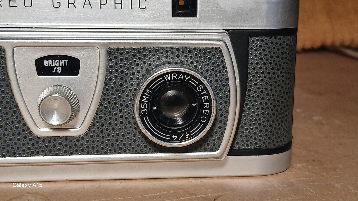 Wray Stereo Graphic 35mm Stereo Camera – Twin Wray 35mm f/4 Lenses – London – foto 2