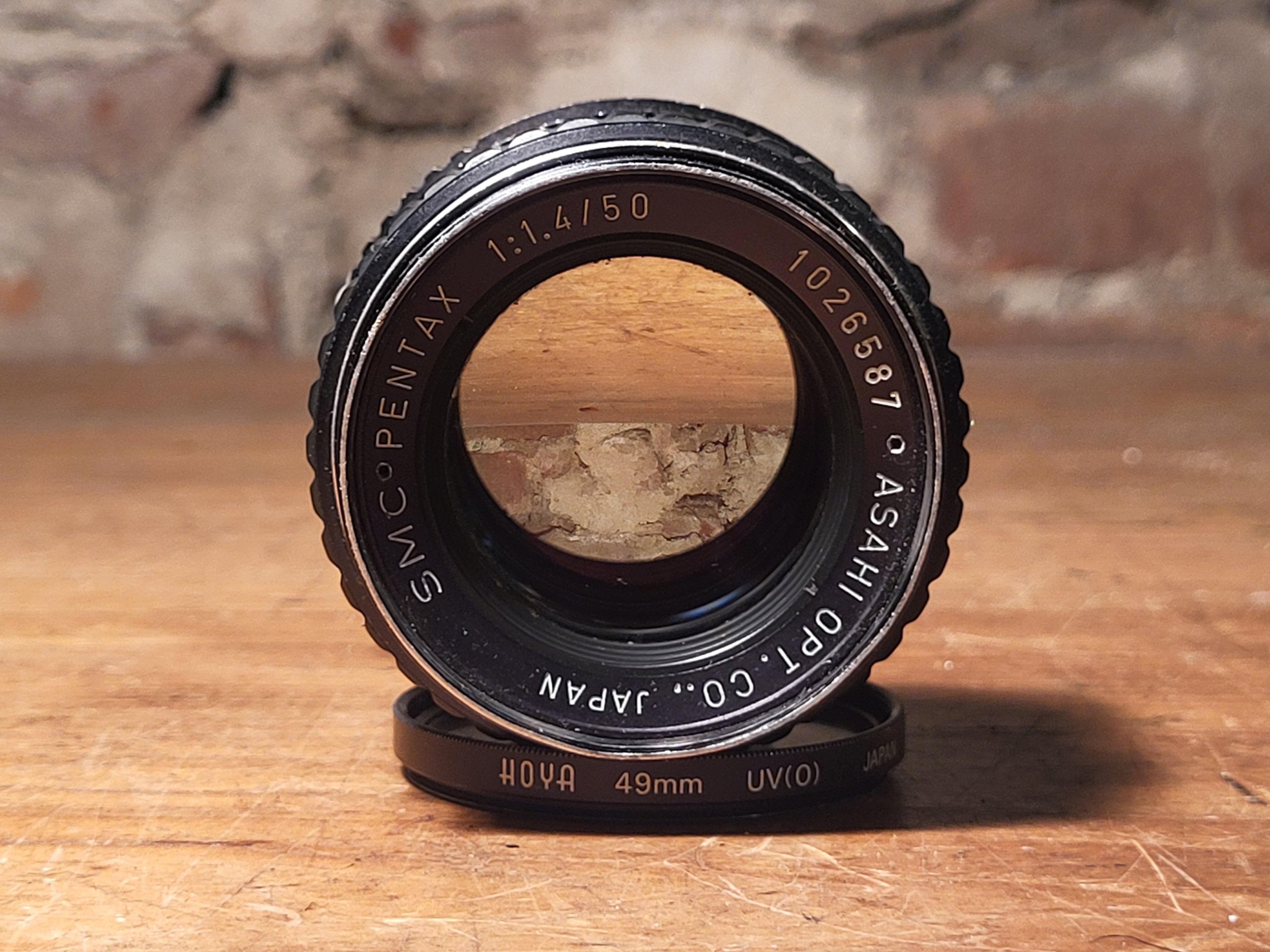 SMC Pentax 50mm f/1.4 lens – Pentax K-mount – vintage analoge camera bij De Majum Rotterdam