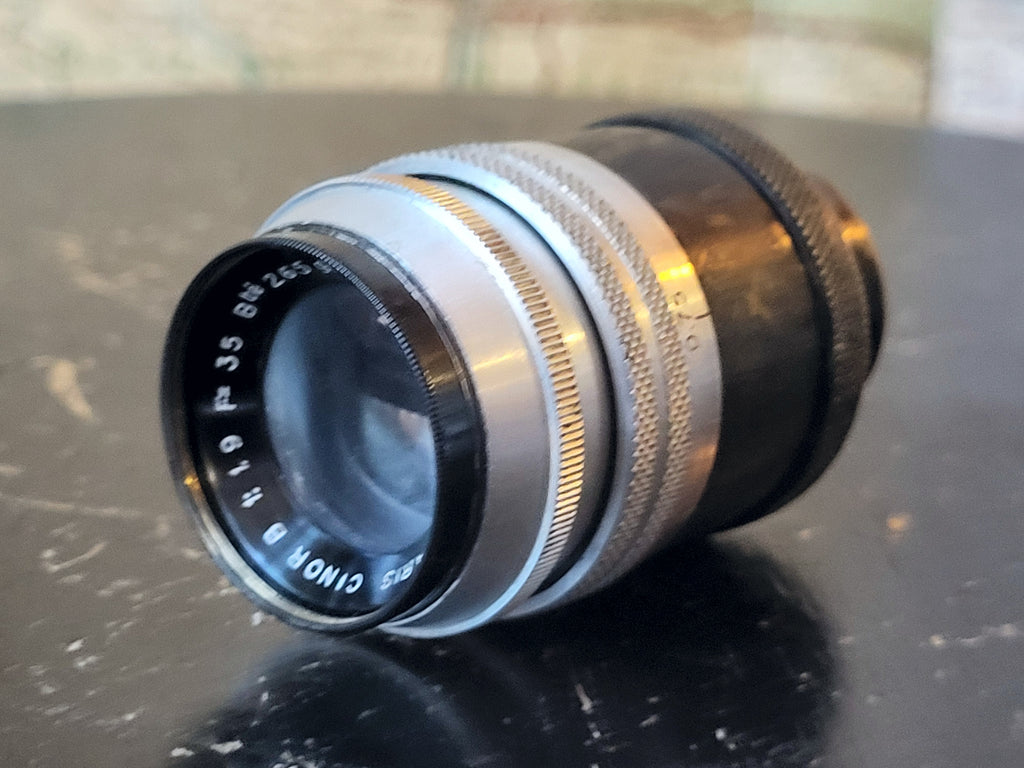Som Berthiot Paris Cinor B 25mm f/1.9 cinelens met zwarte zonnekap – foto 2 van 4