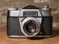 Voigtländer Bessamatic met Color-Skopar X 2.8/50mm lens – vintage analoge camera bij De Majum Rotterdam
