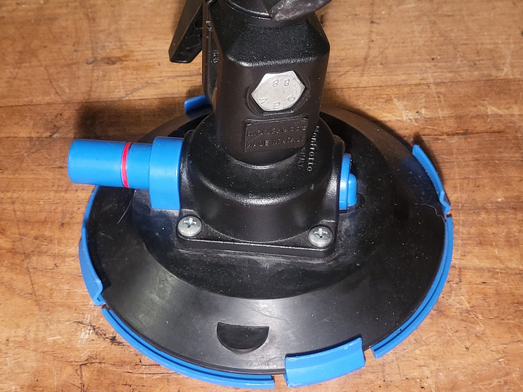 Manfrotto vacuum zuignap camerasteun / suction mount Made in Italy
