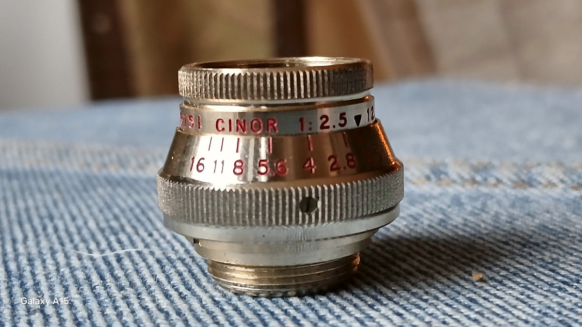Philips Som Berthiot Cinor 12.5mm f/2.5 Vintage Cine Lens – France – foto 5