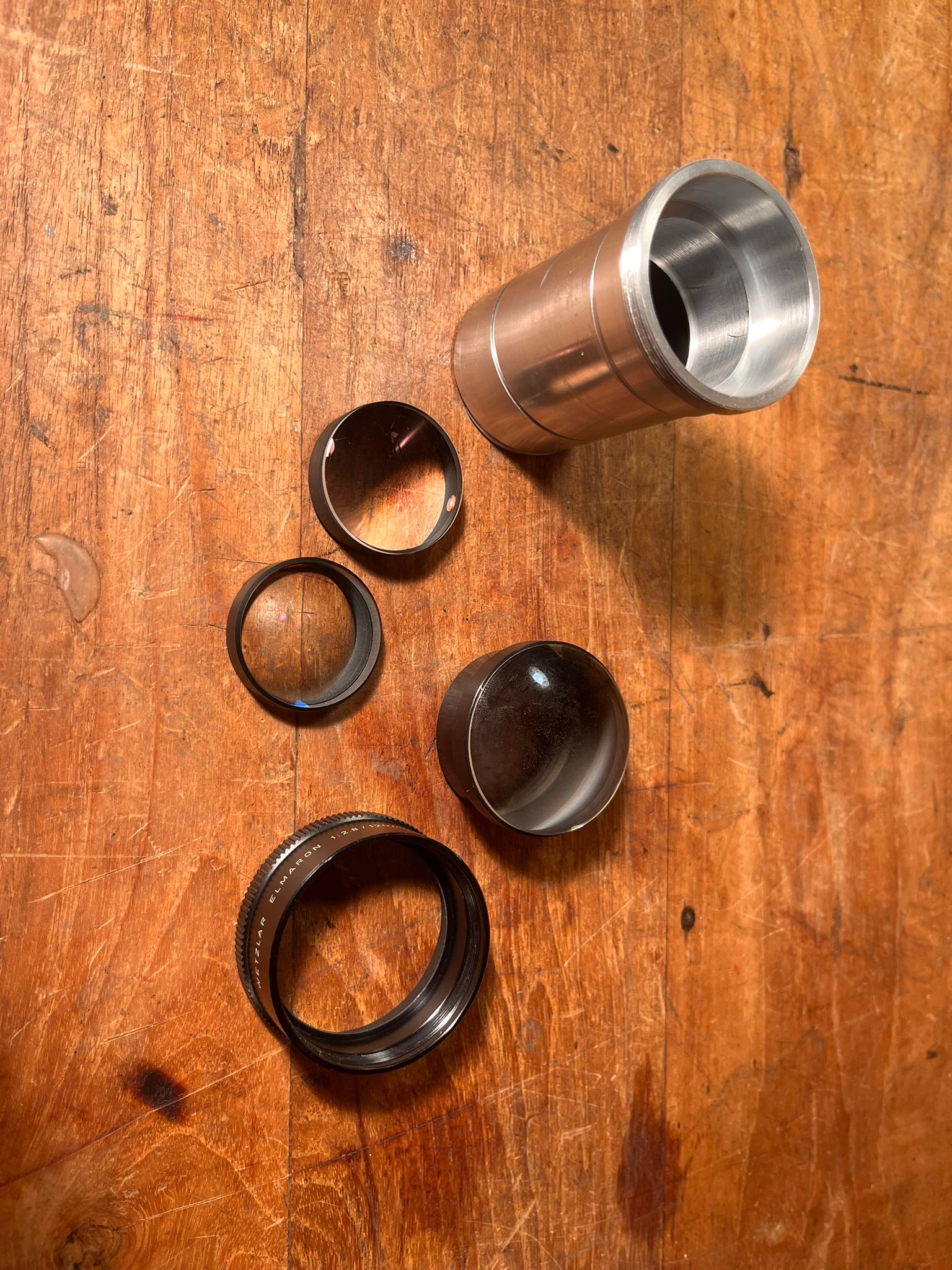 Leitz Wetzlar Elmaron 2.8/120mm Projector Lens Made in Germany