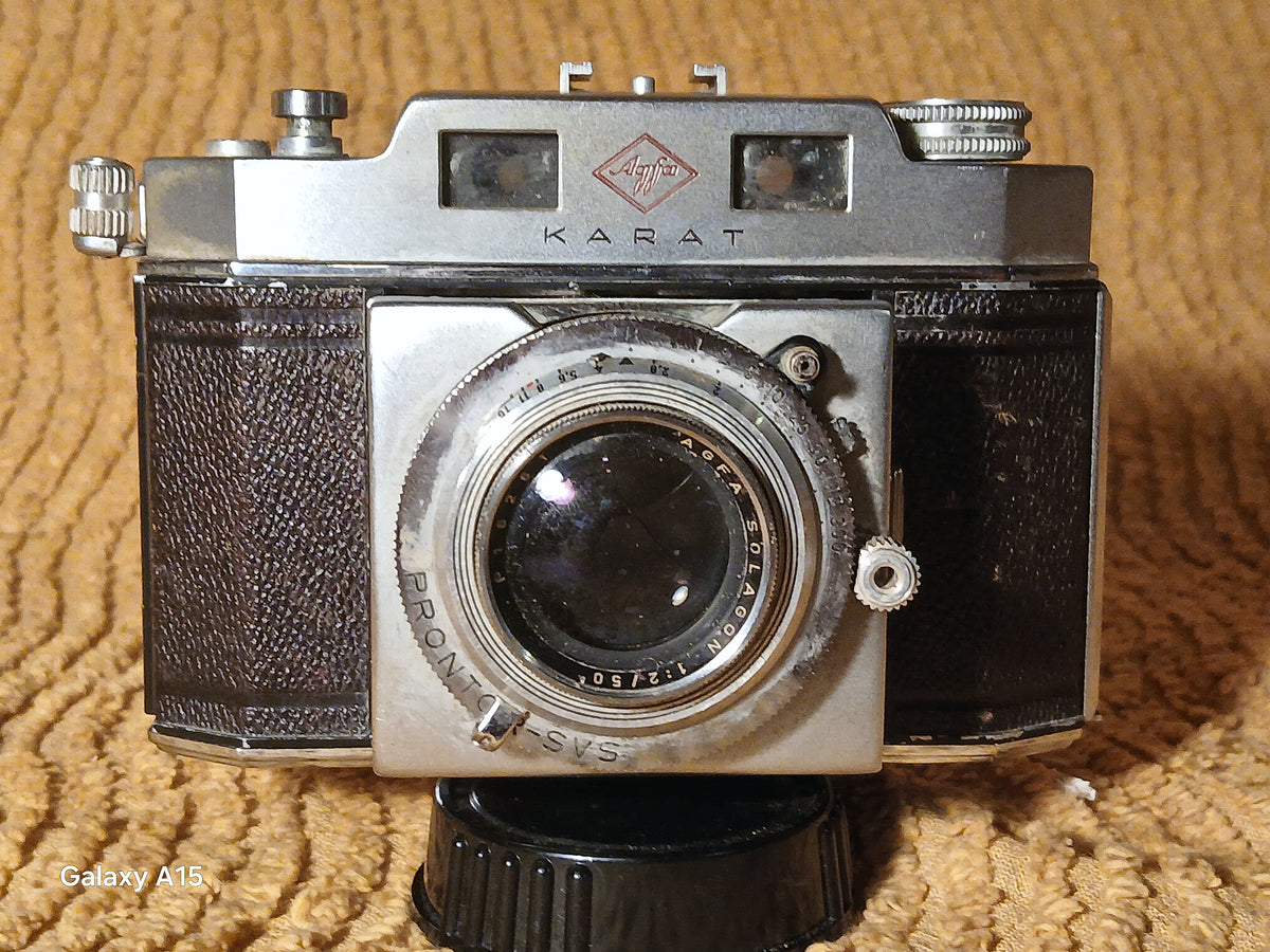Agfa Karat IV meetzoekercamera met Solagon 2/50mm – foto 1