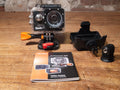 Rollei Actioncam 300 met Behuizing, Mounts en Handleiding