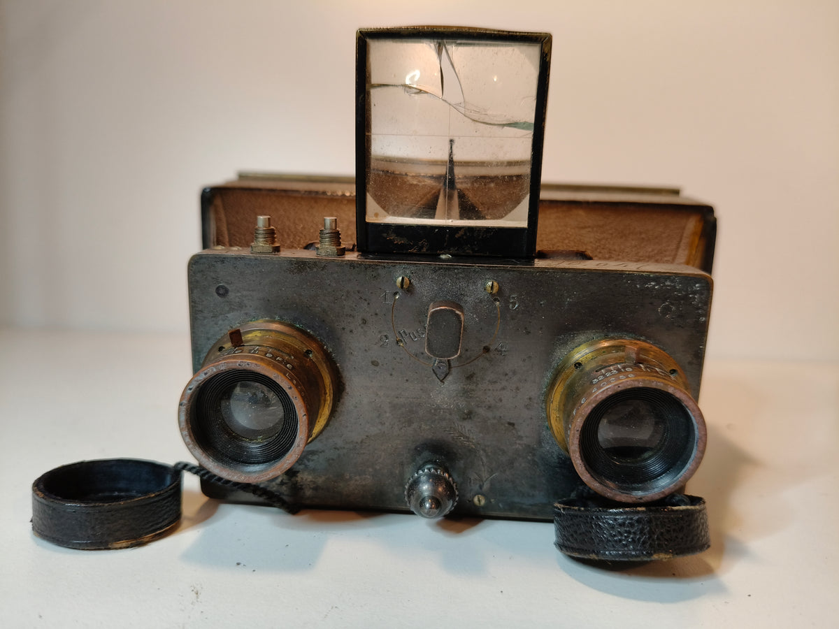 Antieke Le Stéréocycle Leroy stereocamera – foto 4