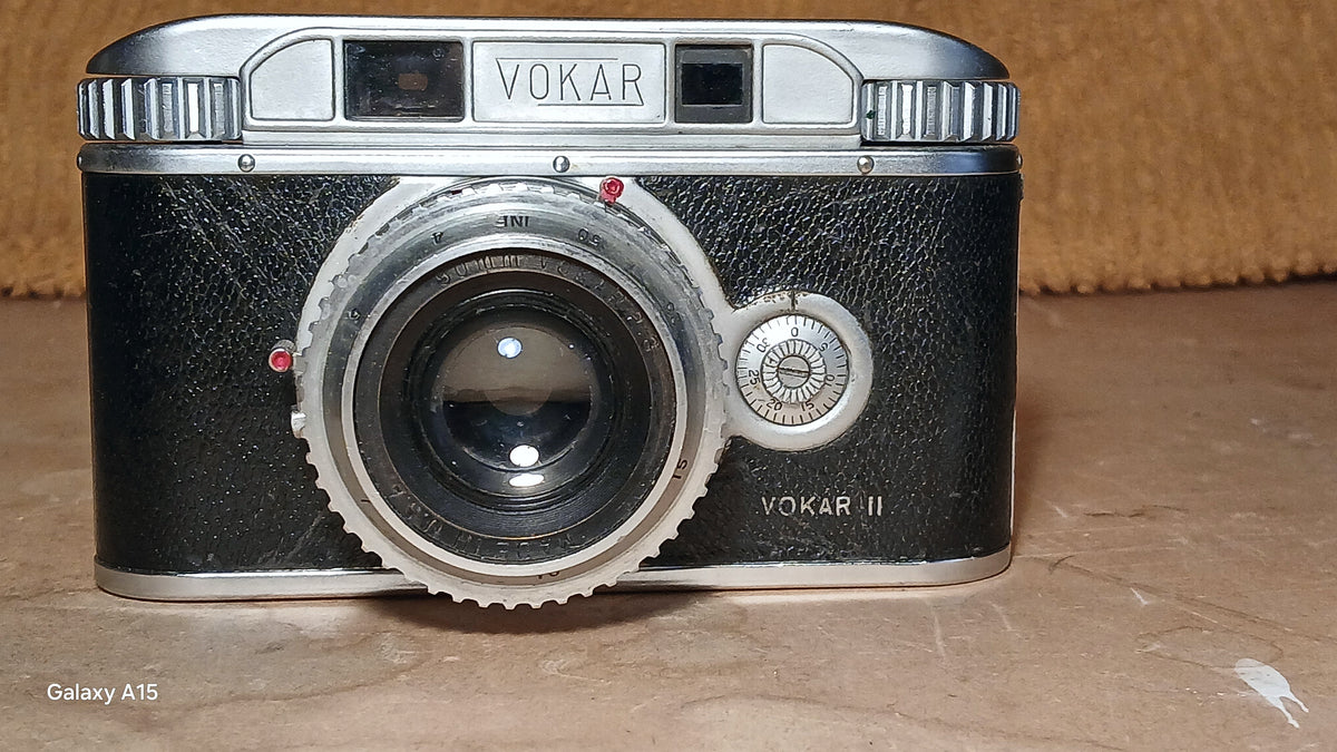 Vokar II 35mm Rangefinder Camera – Vokar Anastigmat 50mm f/2.8 – USA ca. 1947 – foto 1