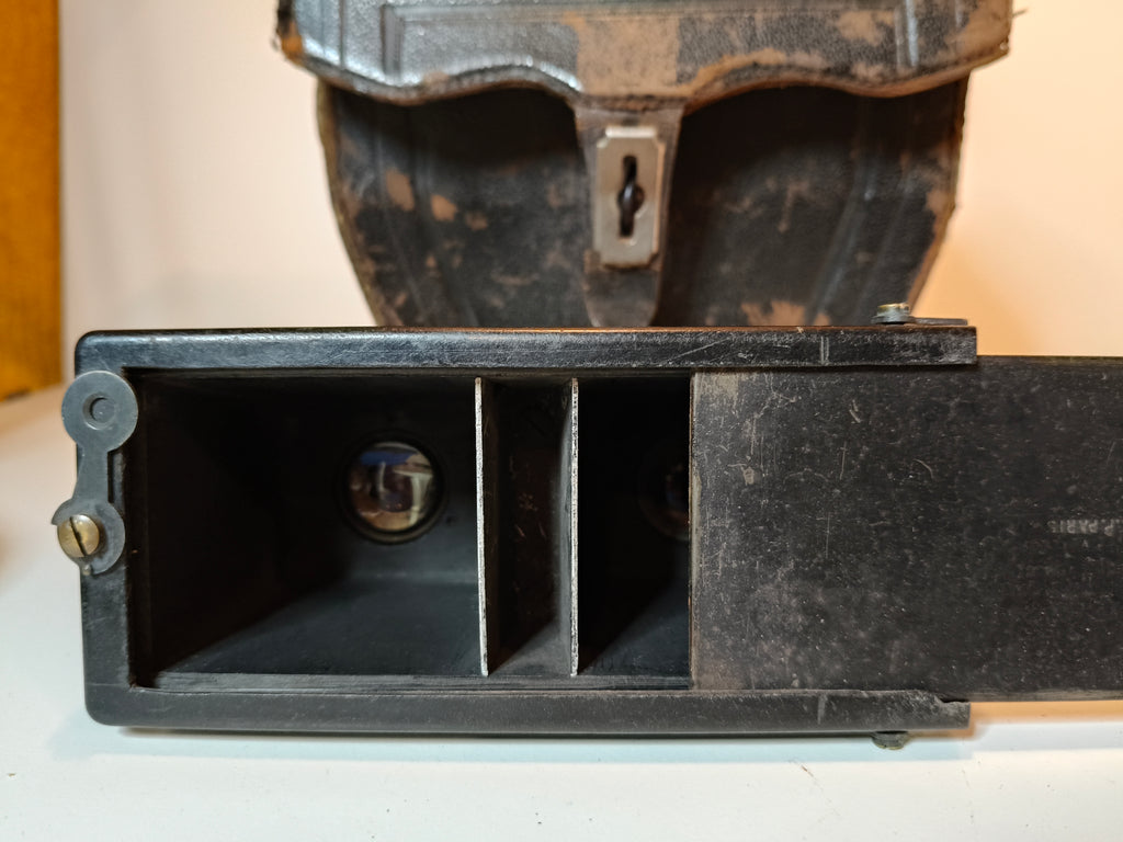 Jules Richard Le Glyphoscope stereocamera met etui – foto 3