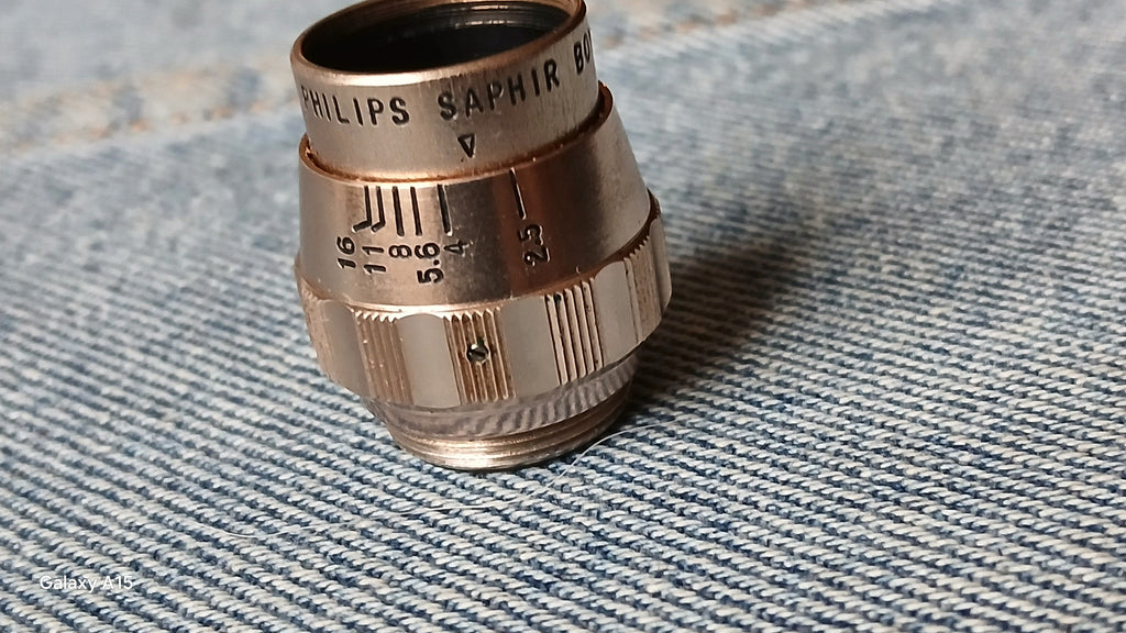 Boyer Saphir 12.5mm f/2.5 Vintage Franse Cine Lens No. 5080 – foto 4