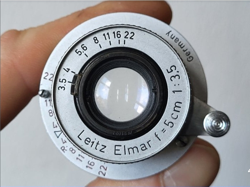 Leitz Elmar 5cm f/3.5 Collapsible Lens Silver | Leica LTM / M39
