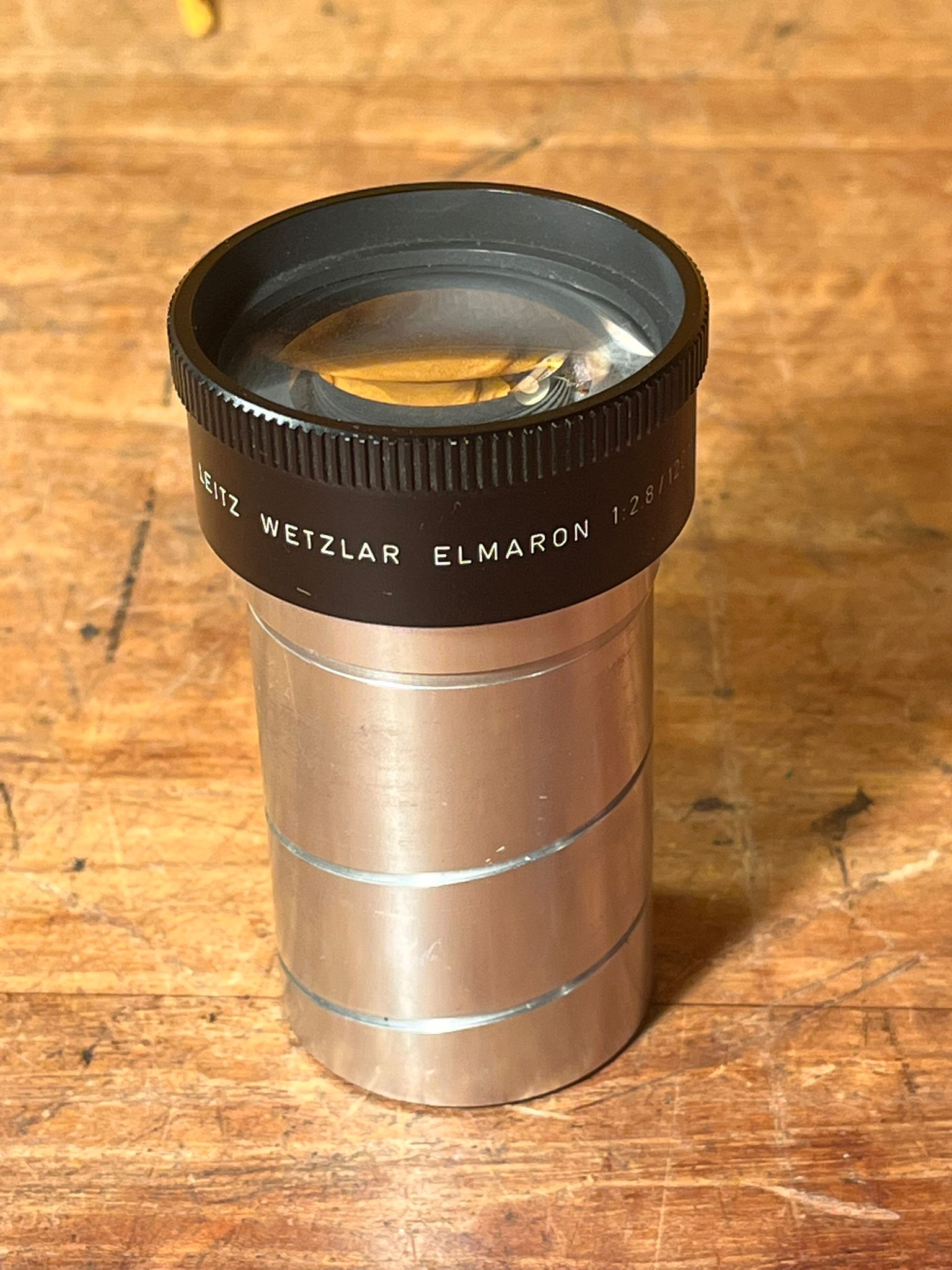 Leitz Wetzlar Elmaron 2.8/120mm Projector Lens Made in Germany