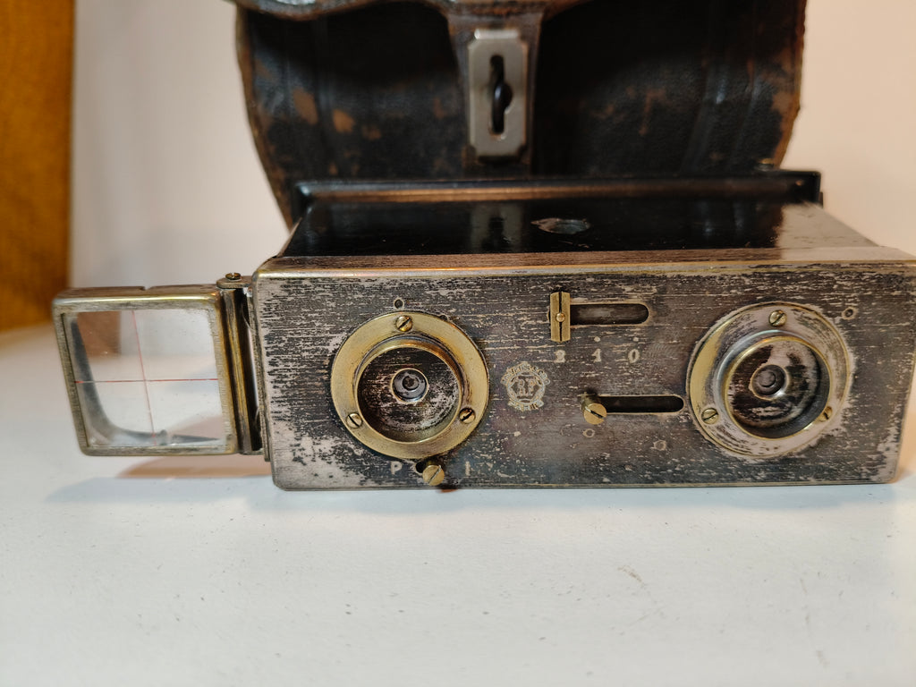 Jules Richard Le Glyphoscope stereocamera met etui – foto 4