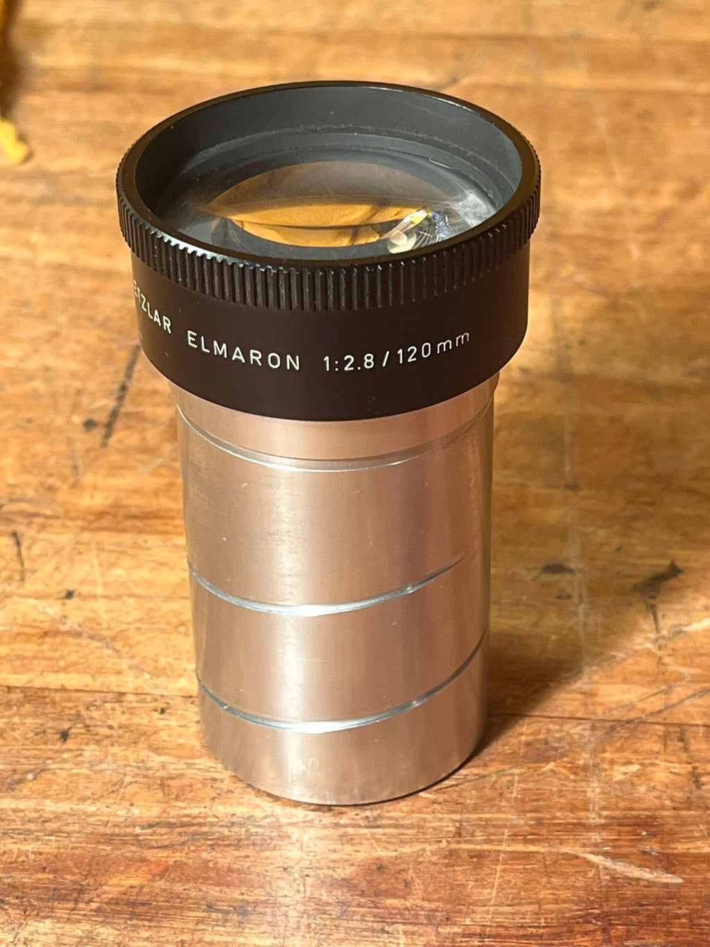 Leitz Wetzlar Elmaron 2.8/120mm Projector Lens Made in Germany