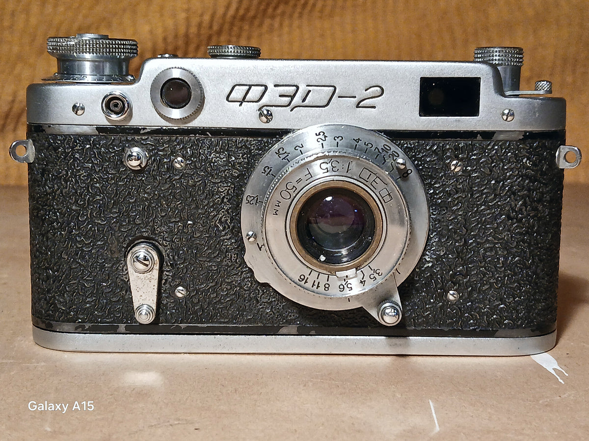 FED-2+ 3.5/50 lens M39/LTM
