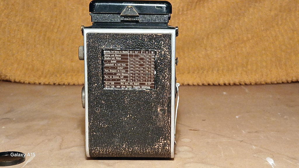 Rolleiflex Old Standard TLR 6x6 Camera – Carl Zeiss Tessar 75mm f/3.5 – Heidoscop Anastigmat – foto 5