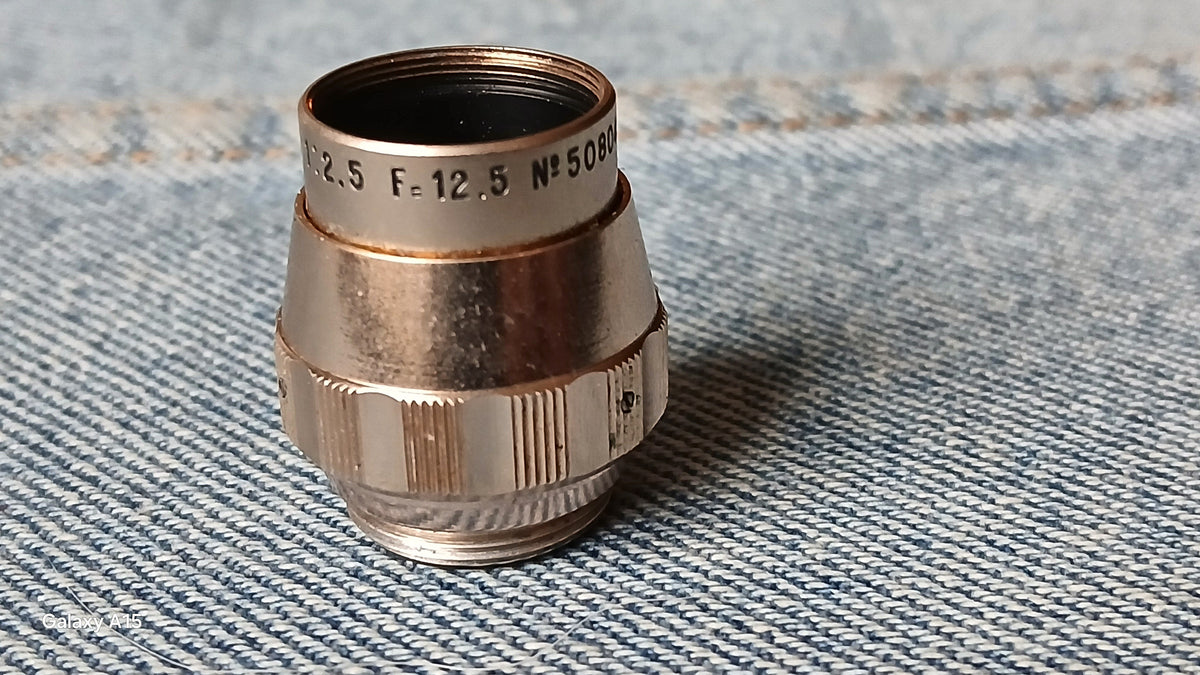 Boyer Saphir 12.5mm f/2.5 Vintage Franse Cine Lens No. 5080 – foto 5