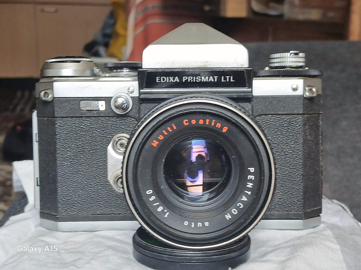 Edixa Prismat LTL + Pentacon Auto 1.8/50mm
