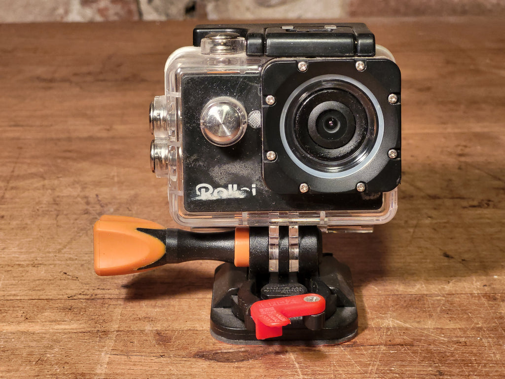 Rollei Actioncam 300 met Behuizing, Mounts en Handleiding