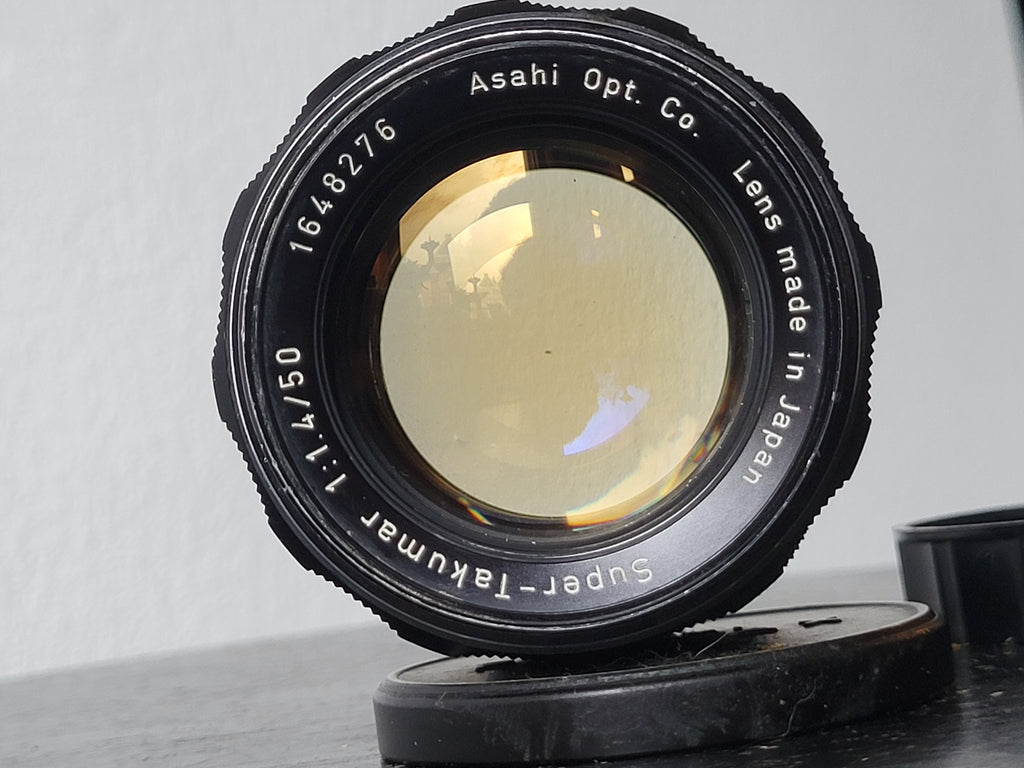 Asahi Pentax Super-Takumar 1.4/50mm lens - 8 elementen - M42