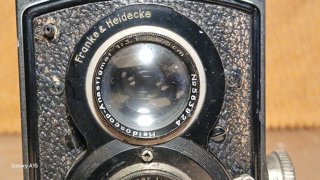 Rolleiflex Old Standard TLR 6x6 Camera – Carl Zeiss Tessar 75mm f/3.5 – Heidoscop Anastigmat – foto 7