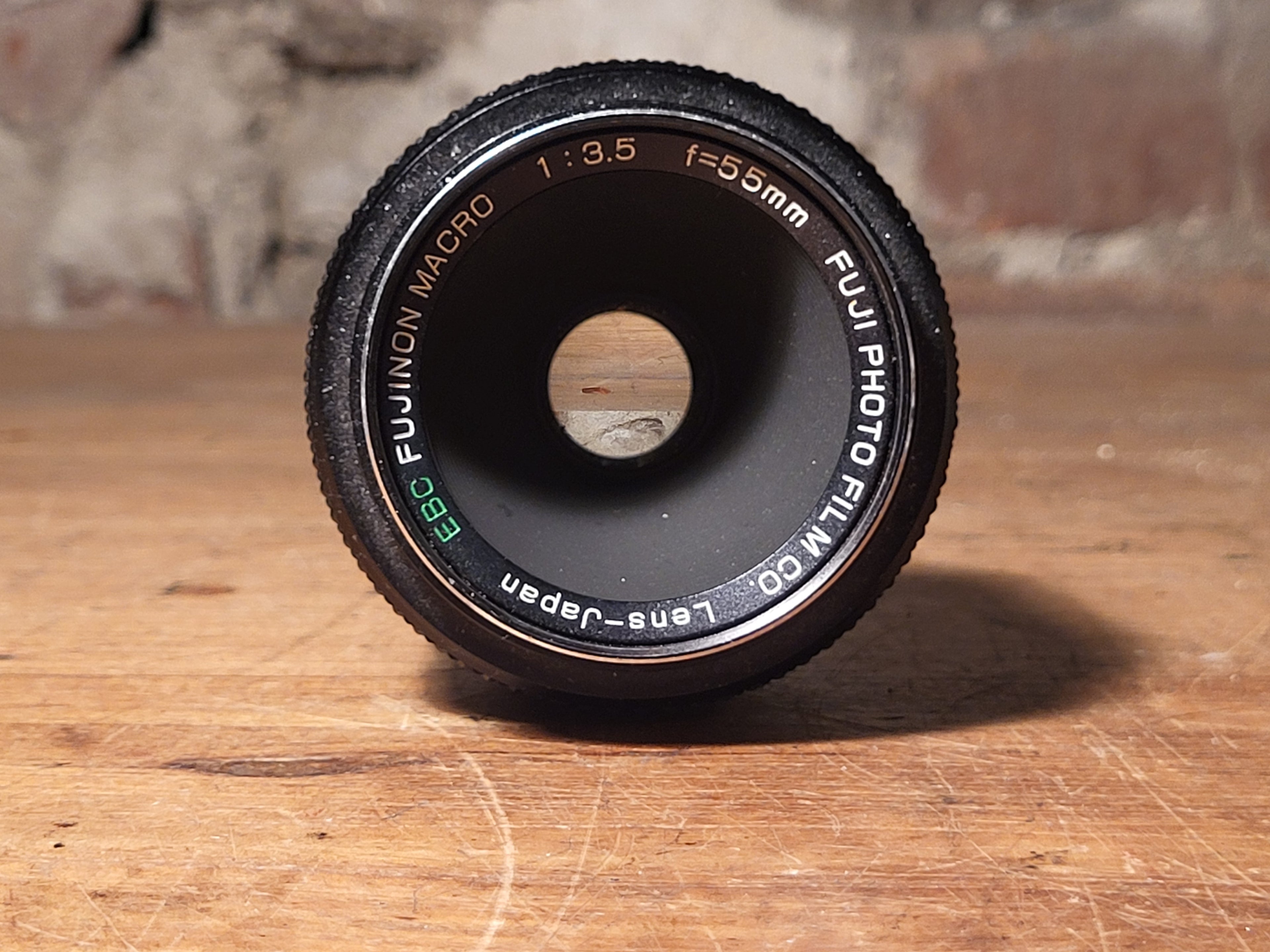 Fuji EBC Fujinon Macro 55mm f/3.5 M42 Lens Japan – vintage analoge camera bij De Majum Rotterdam