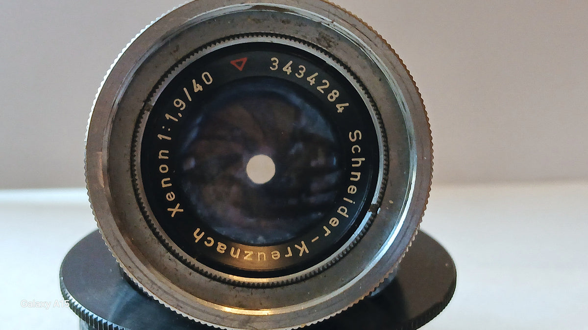 Schneider-Kreuznach Xenon 40mm f/1.9 lens met Robot M26-vatting – foto 3 van 3