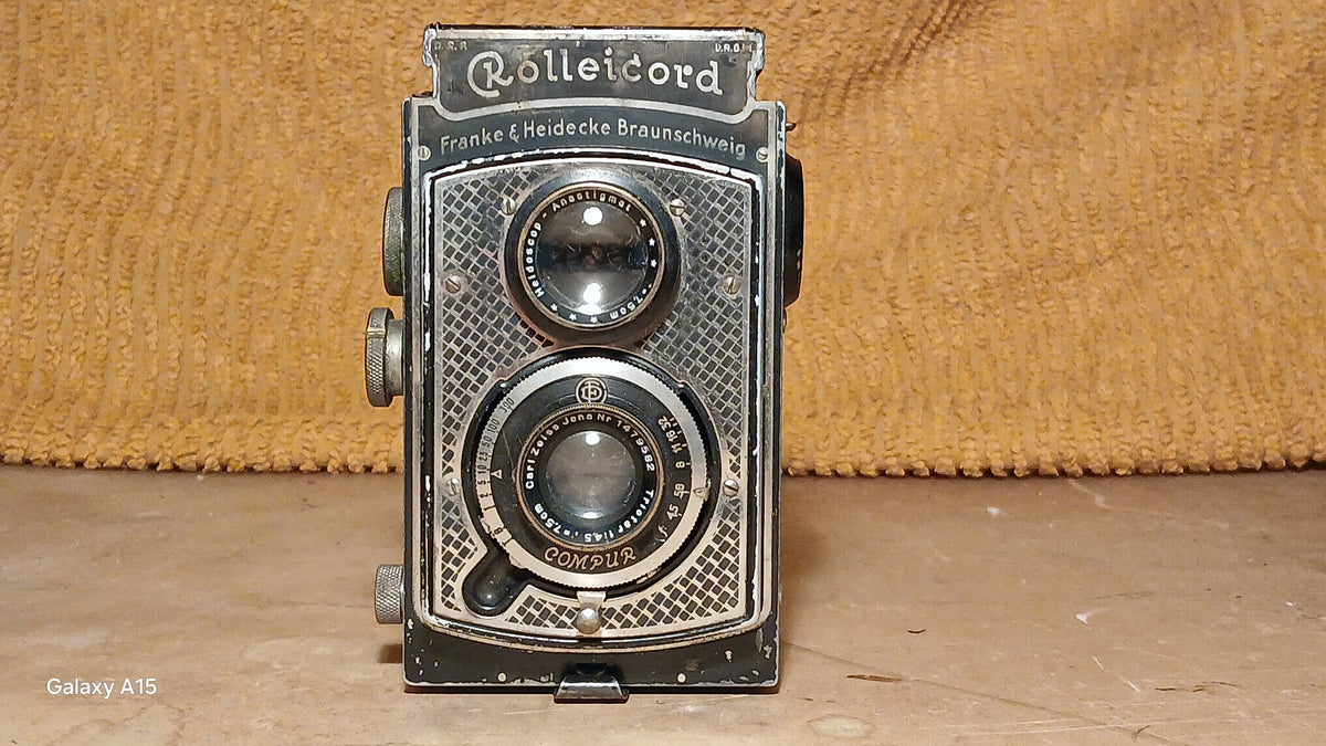 Rolleiflex Old Standard TLR 6x6 Camera – Carl Zeiss Tessar 75mm f/3.5 – Heidoscop Anastigmat – foto 1