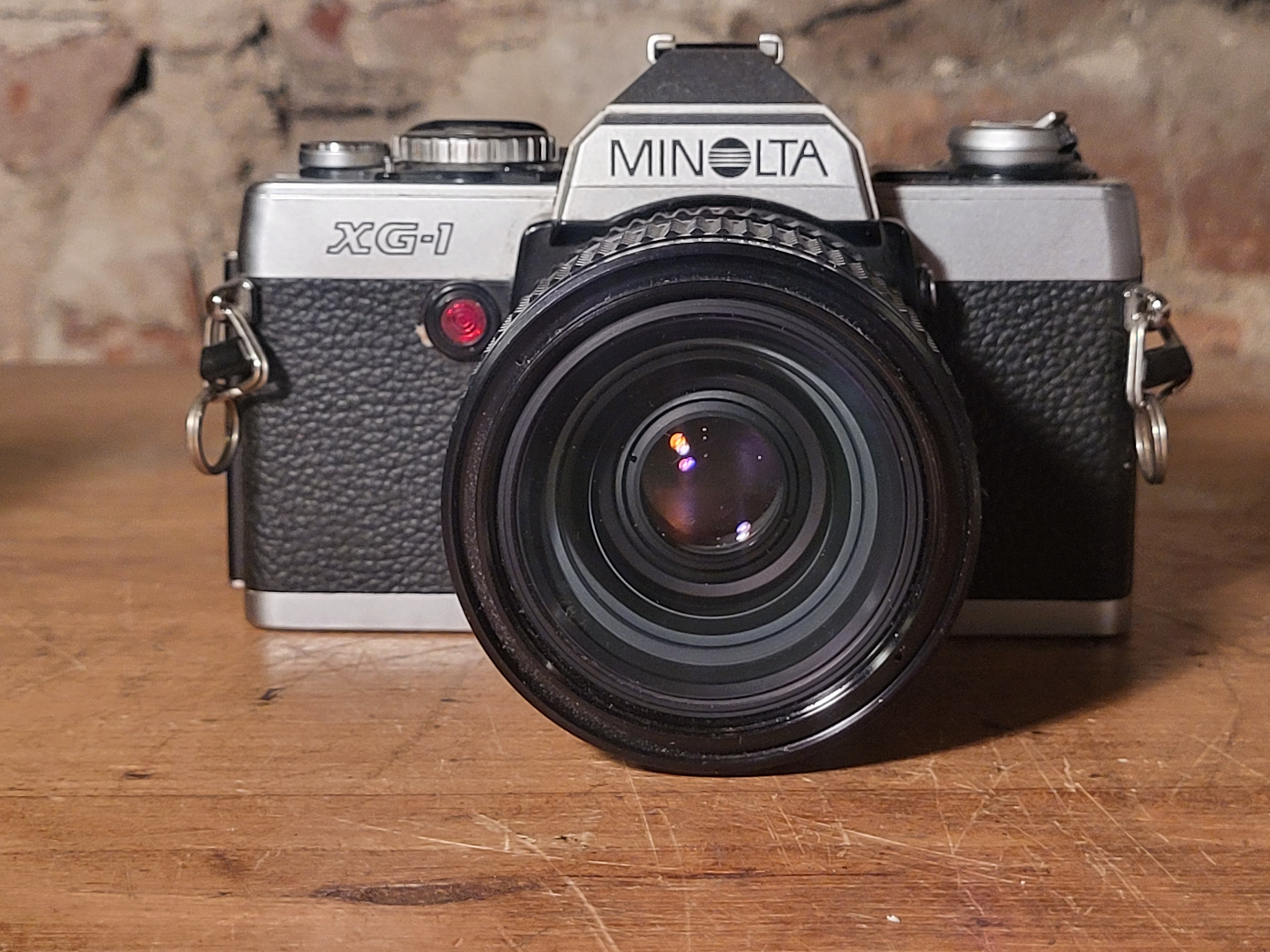 Minolta XG-1 met MD Zoom Rokkor 35-70mm f/3.5 – vintage analoge camera bij De Majum Rotterdam
