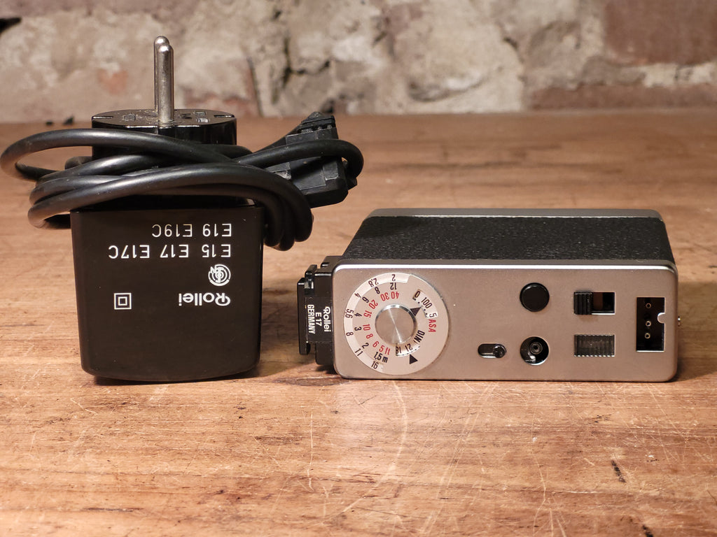 Rollei Vintage Flitser Lot – E17, E19C, Beta 2 en Voeding