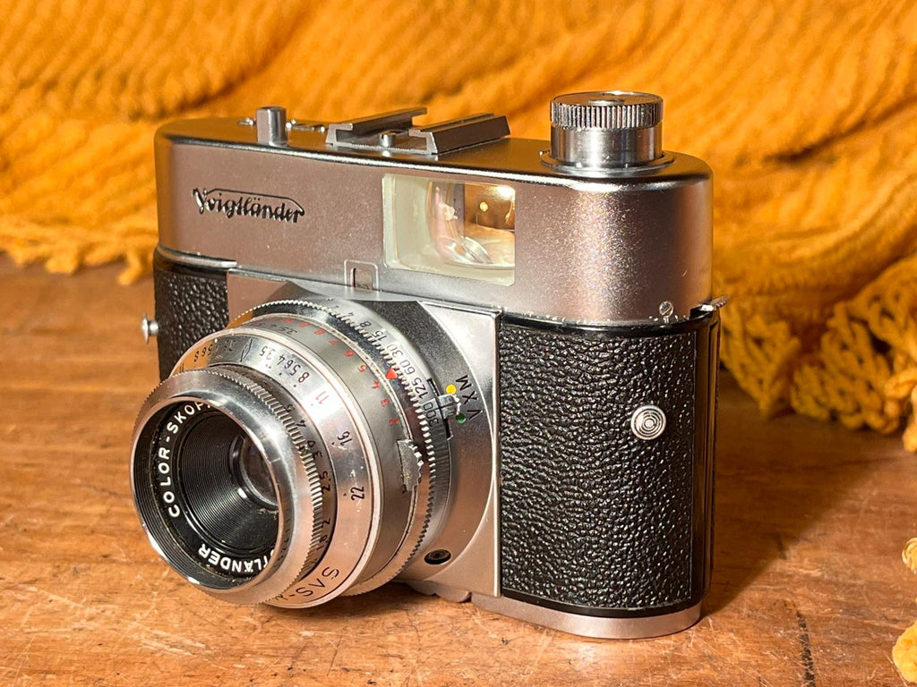 Voigtländer Vito B 35mm Camera met Color-Skopar 3.5/50mm Lens