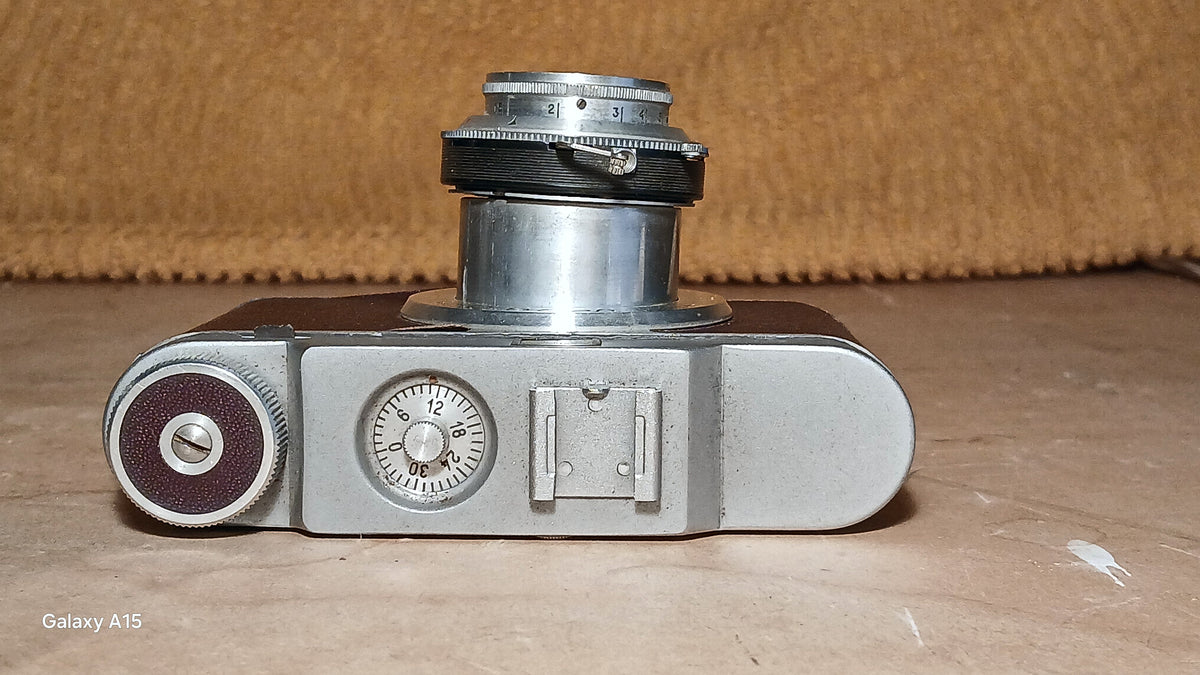 Druopta Vega 35mm Vintage Camera + Etar 50mm f/3.5 – Czechoslovakia – foto 3