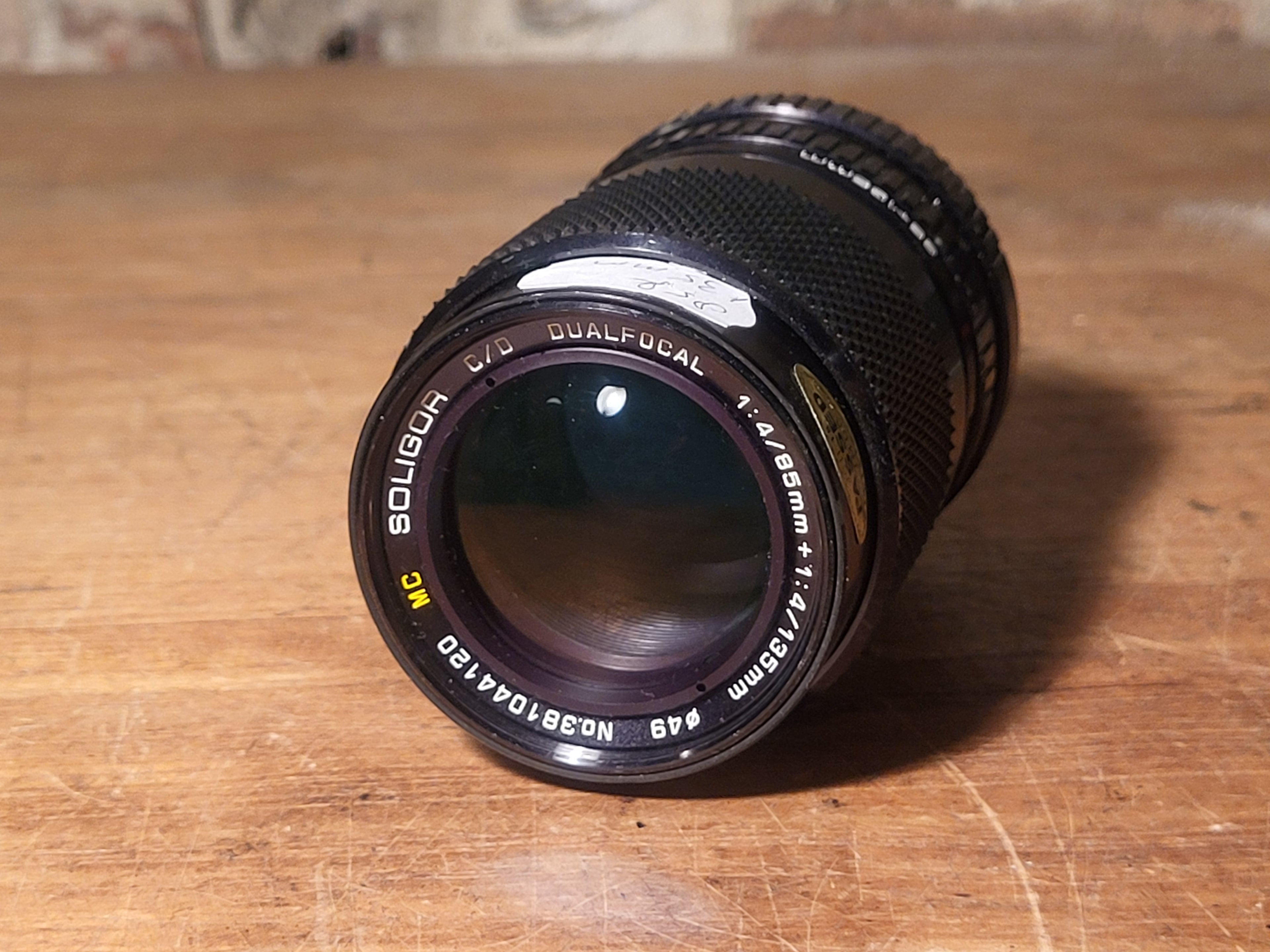 Soligor C/D Dual Focal MC 85mm / 135mm f/4 Vintage Telelens – vintage analoge camera bij De Majum Rotterdam