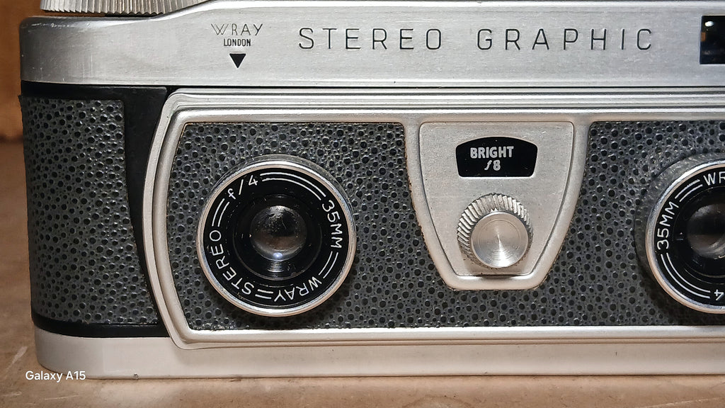 Wray Stereo Graphic 35mm Stereo Camera – Twin Wray 35mm f/4 Lenses – London – foto 3