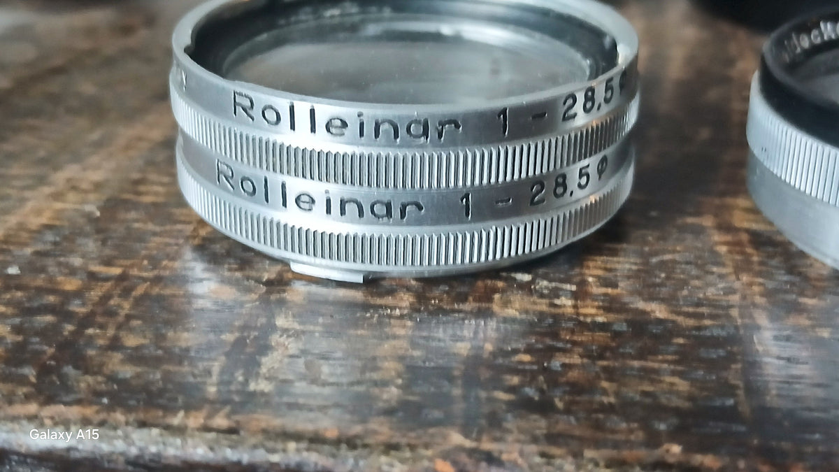 Franke & Heidecke Rolleinar 1 + Rolleiparkeil 1 28.5mm Bay I Close-Up Set – foto 2