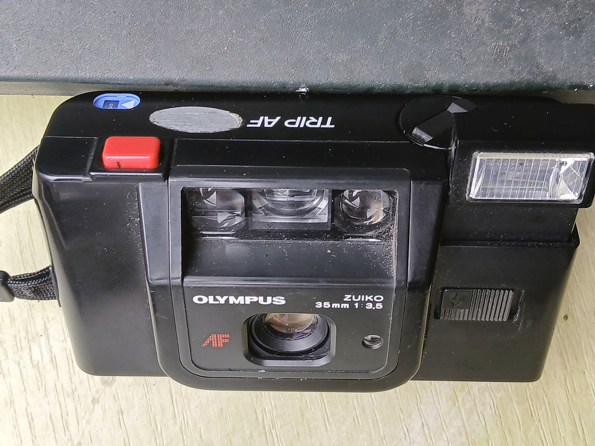 Olympus Trip AF 35mm compactcamera – Zuiko 3.5/35mm lens – foto 2