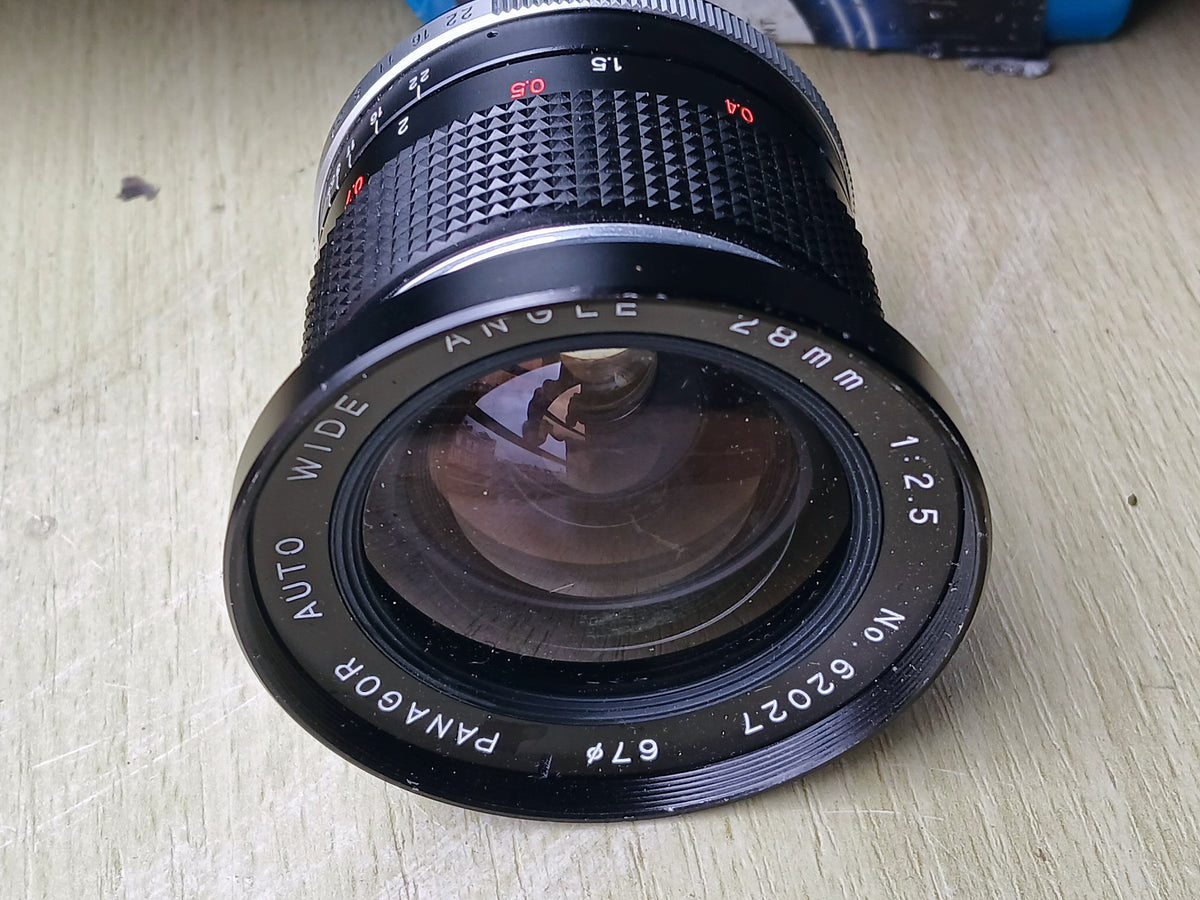 Panagor Auto Wide Angle 2.5/28mm groothoeklens M42 – foto 2