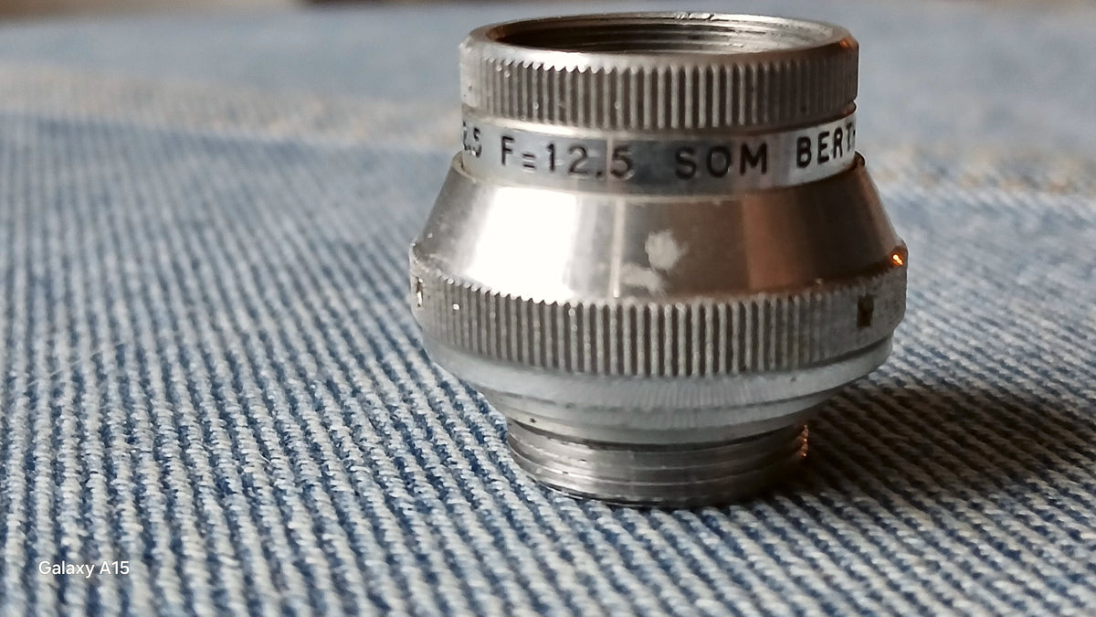 SOM Berthiot Cinor B 12.5mm f/2.5 Vintage Franse Cine Lens Beschrijving – foto 4