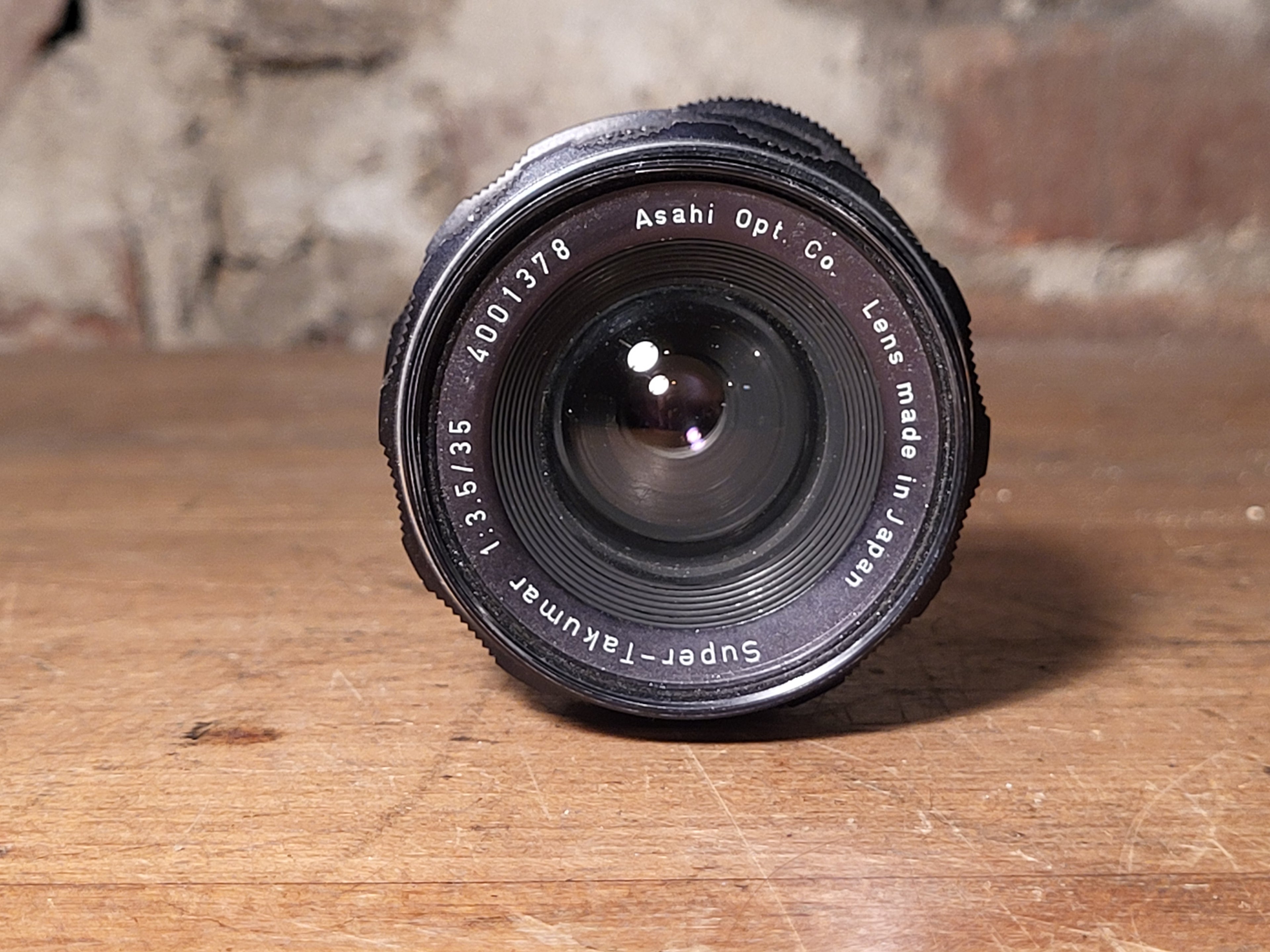 Asahi Pentax Super-Takumar 35mm f/3.5 M42 – vintage analoge camera bij De Majum Rotterdam