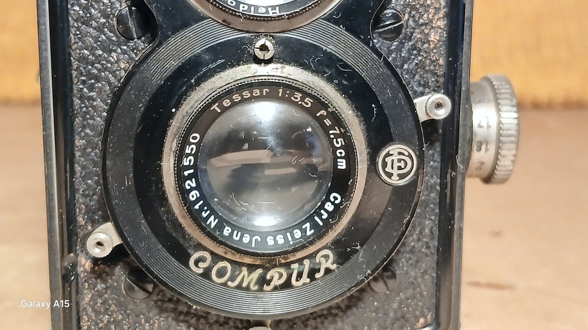 Rolleiflex Old Standard TLR 6x6 Camera – Carl Zeiss Tessar 75mm f/3.5 – Heidoscop Anastigmat – foto 6