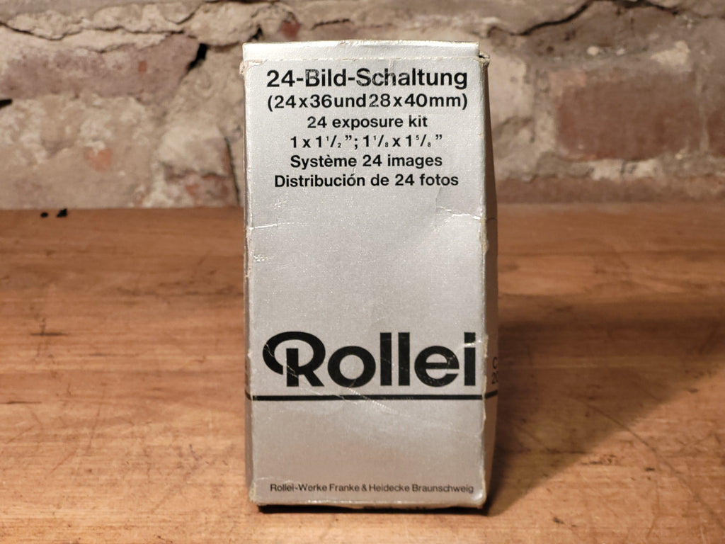 Rollei Doppen & 24-Bild-Schaltung Accessoire Lot