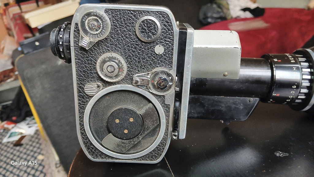 Bolex Paillard Zoom Reflex P1 8mm Filmcamera met Pan-Cinor Zoomlens – foto 2
