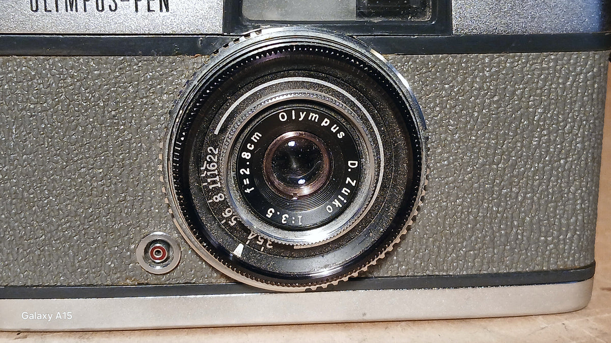 Olympus PEN Half-Frame 35mm Camera + D.Zuiko 28mm f/3.5 – Vintage – foto 2