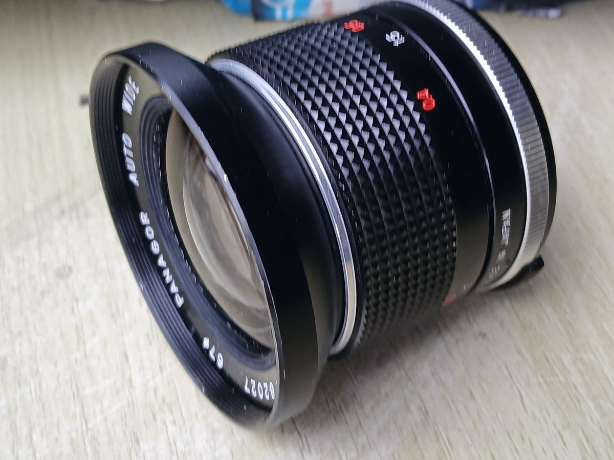 Panagor Auto Wide Angle 2.5/28mm groothoeklens M42 – foto 3