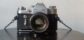 Zenit 3M 35mm Analoge SLR Camera met Helios-44 2/58mm Lens – M39 Vatting – vintage analoge camera bij De Majum Rotterdam