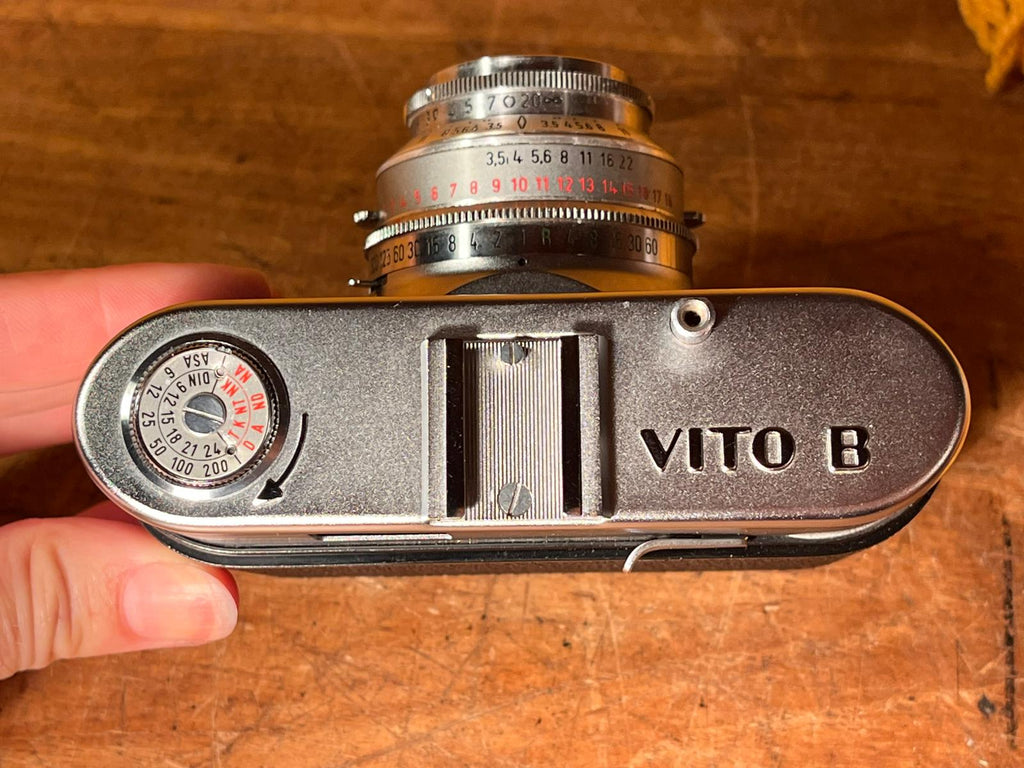 Voigtländer Vito B 35mm Camera met Color-Skopar 3.5/50mm Lens